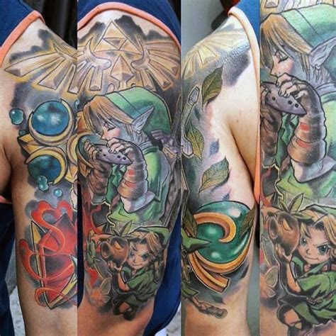 zelda tattoo|zelda tattoos for men.